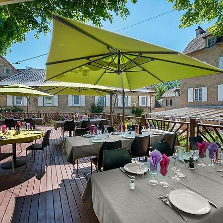 Hotel L'Oustal Pont-Les-Bains Salles-la-Source Zewnętrze zdjęcie