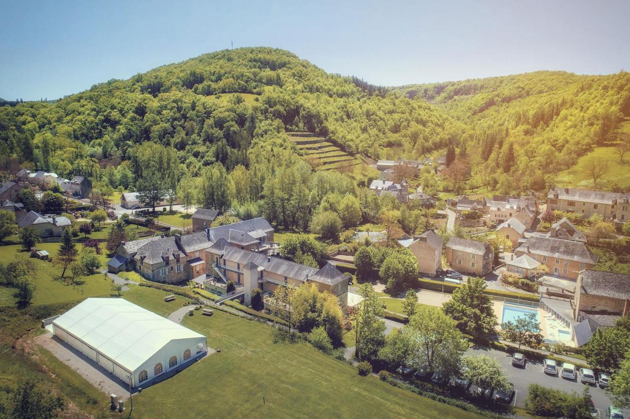 Hotel L'Oustal Pont-Les-Bains Salles-la-Source Zewnętrze zdjęcie