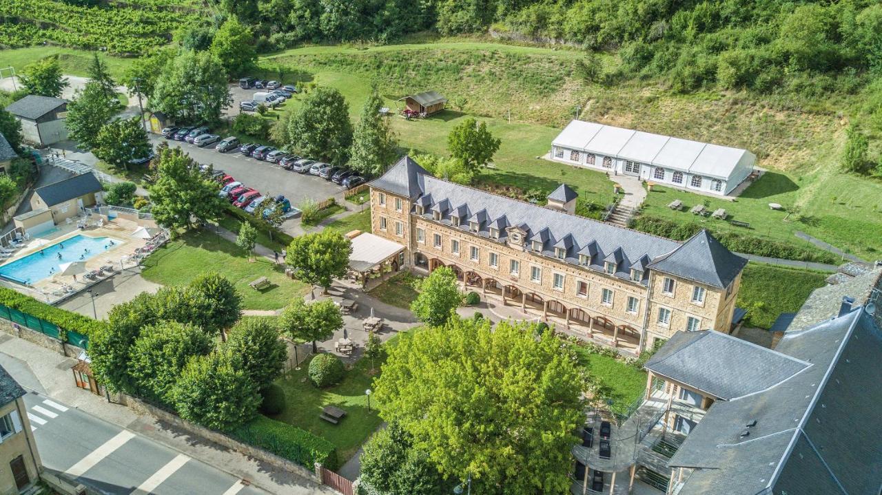 Hotel L'Oustal Pont-Les-Bains Salles-la-Source Zewnętrze zdjęcie